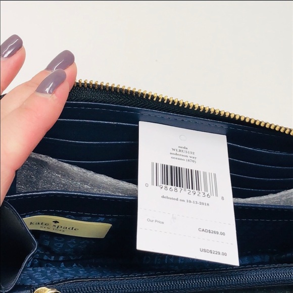 Nwt Kate spade Neda wallet - Picture 4 of 8